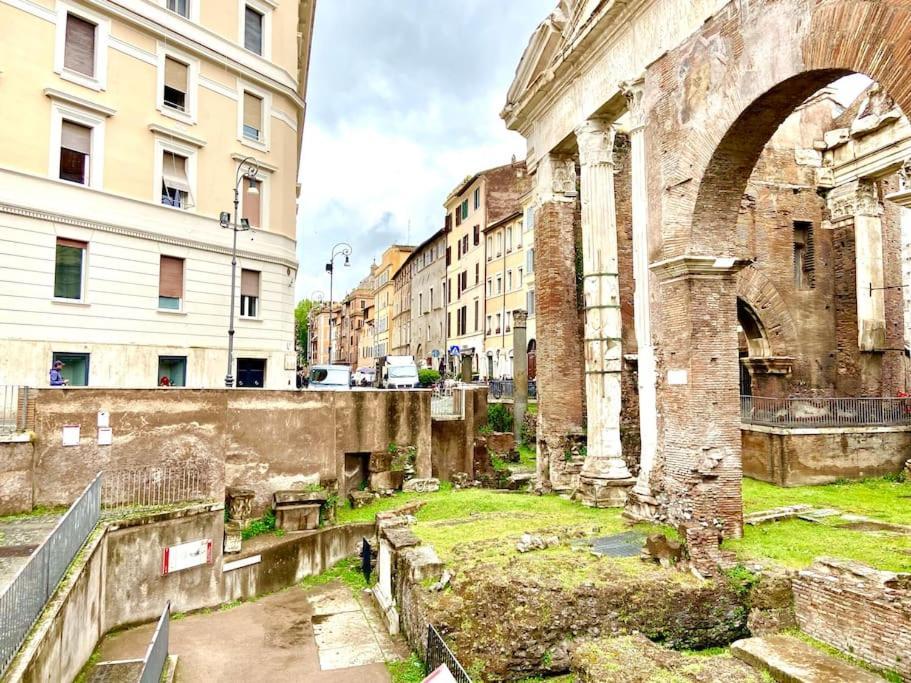 Vacanze Romane Al Portico D'Ottavia Bagian luar foto